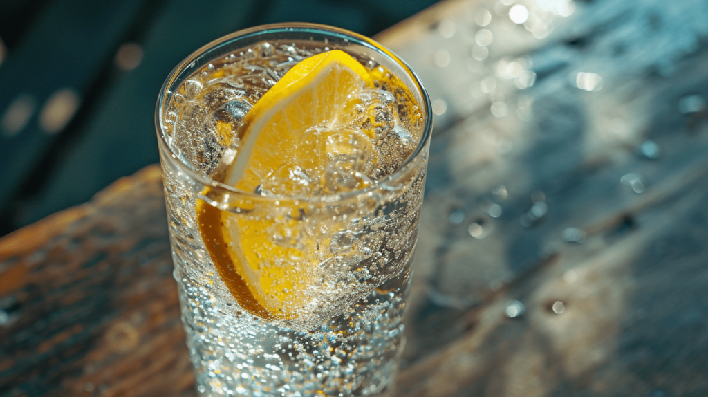 レモン炭酸水の作り方と健康への効果