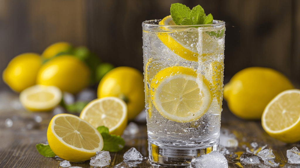 炭酸水レモンの飲用タイミングとその影響