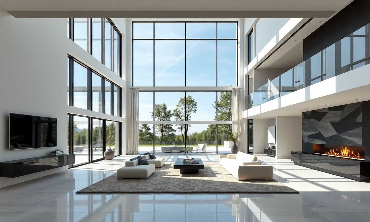 豪華な邸宅のインテリア