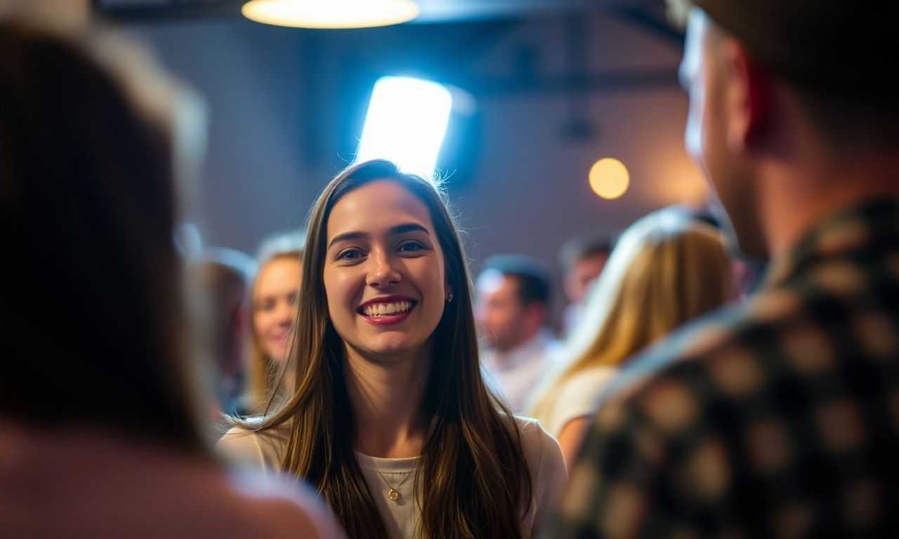 スマートに対応する人のイメージ