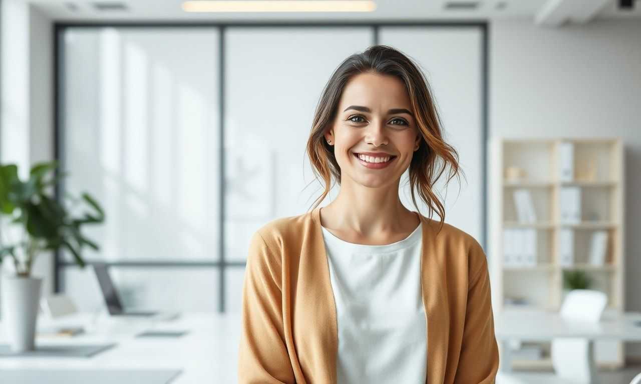 嫌味を受け流す穏やかな女性