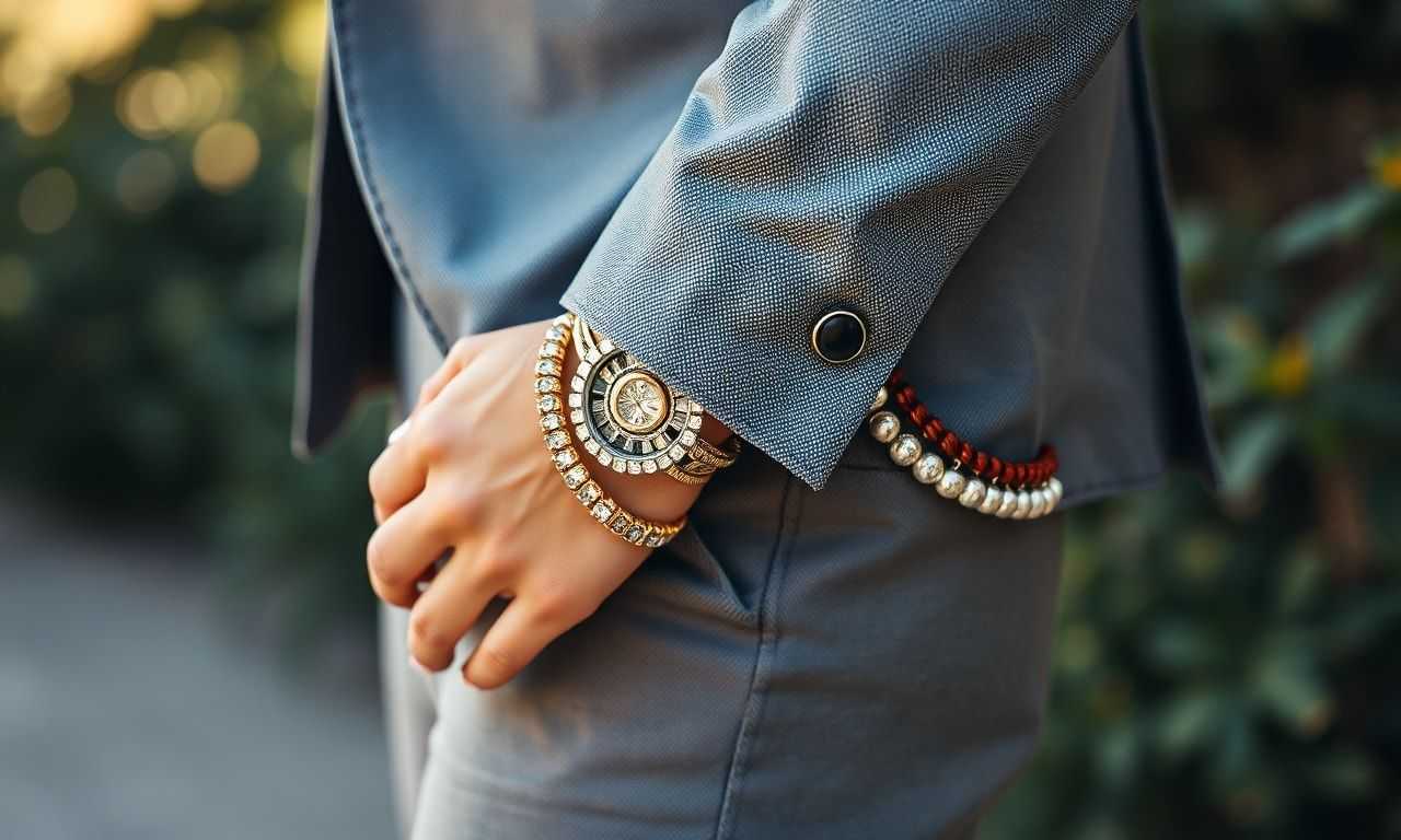 洗練されたブレスレット両手スタイルのイメージ