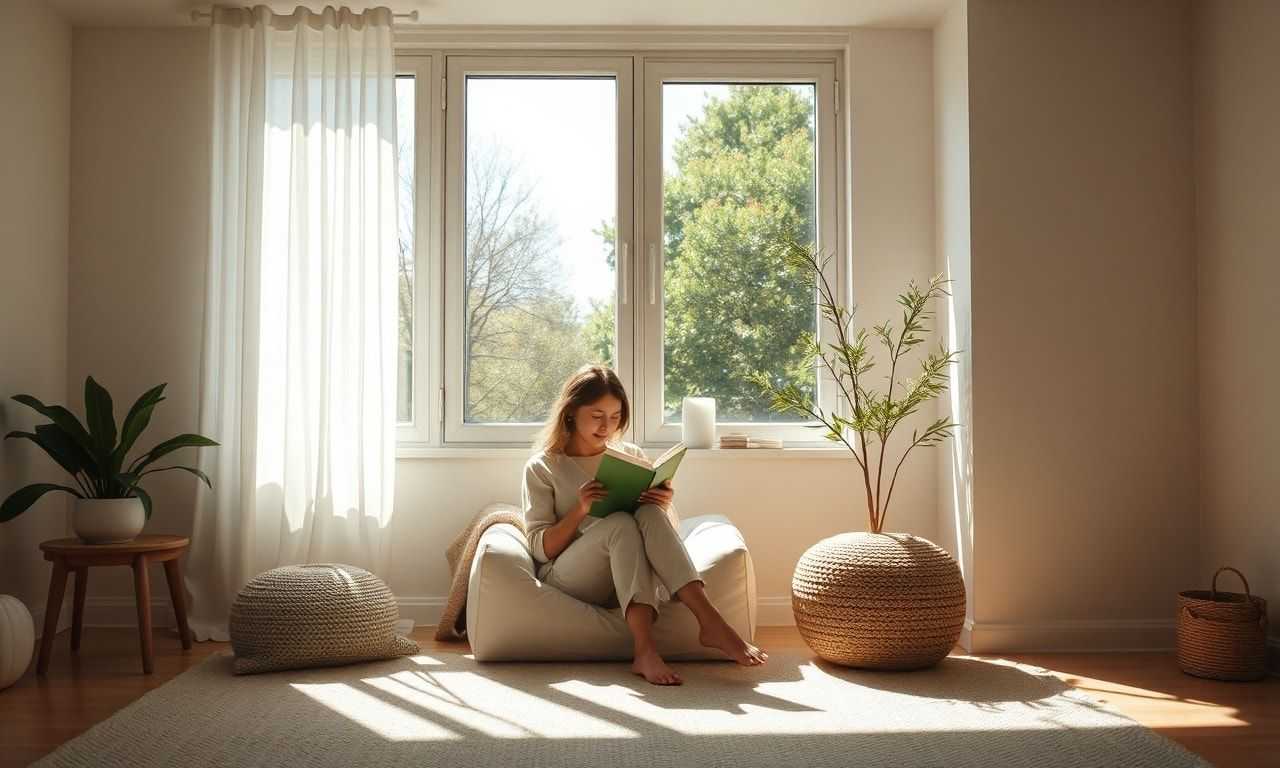 一人時間を楽しむ穏やかな風景