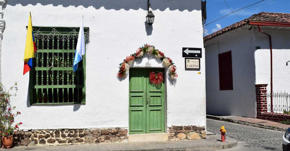 コロンビアの彩り豊かな風景