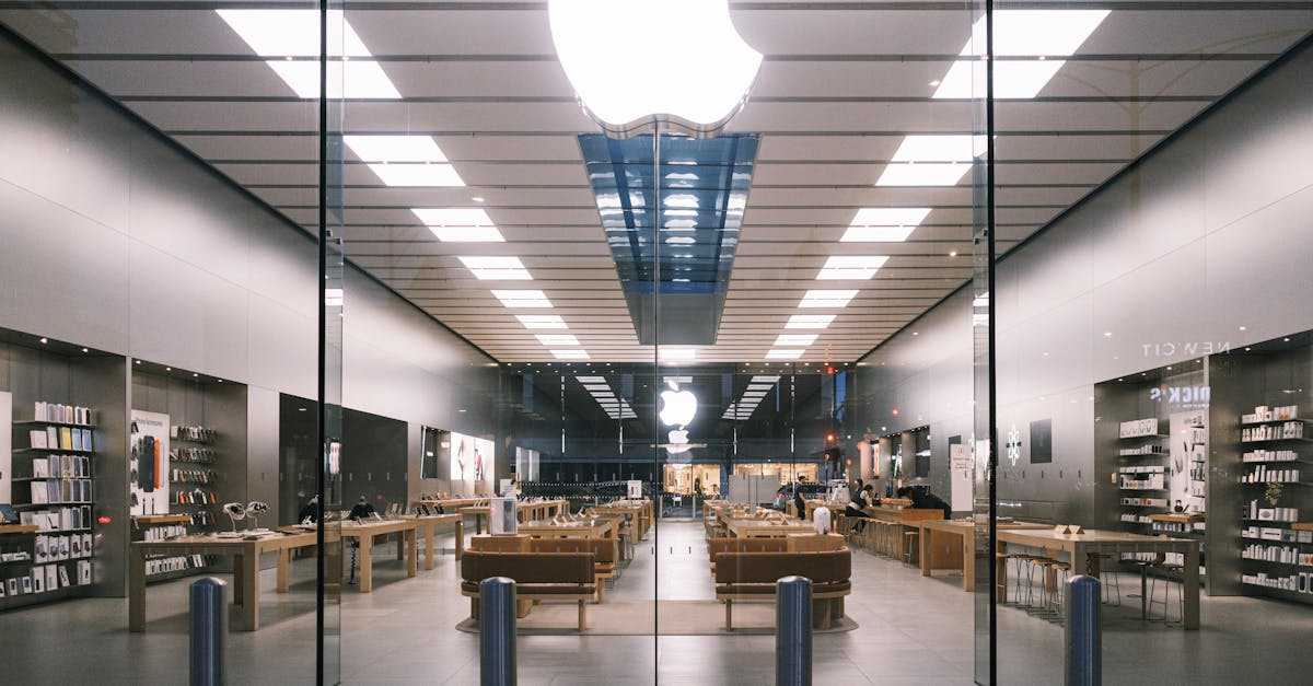 スタイリッシュな店舗ディスプレイ