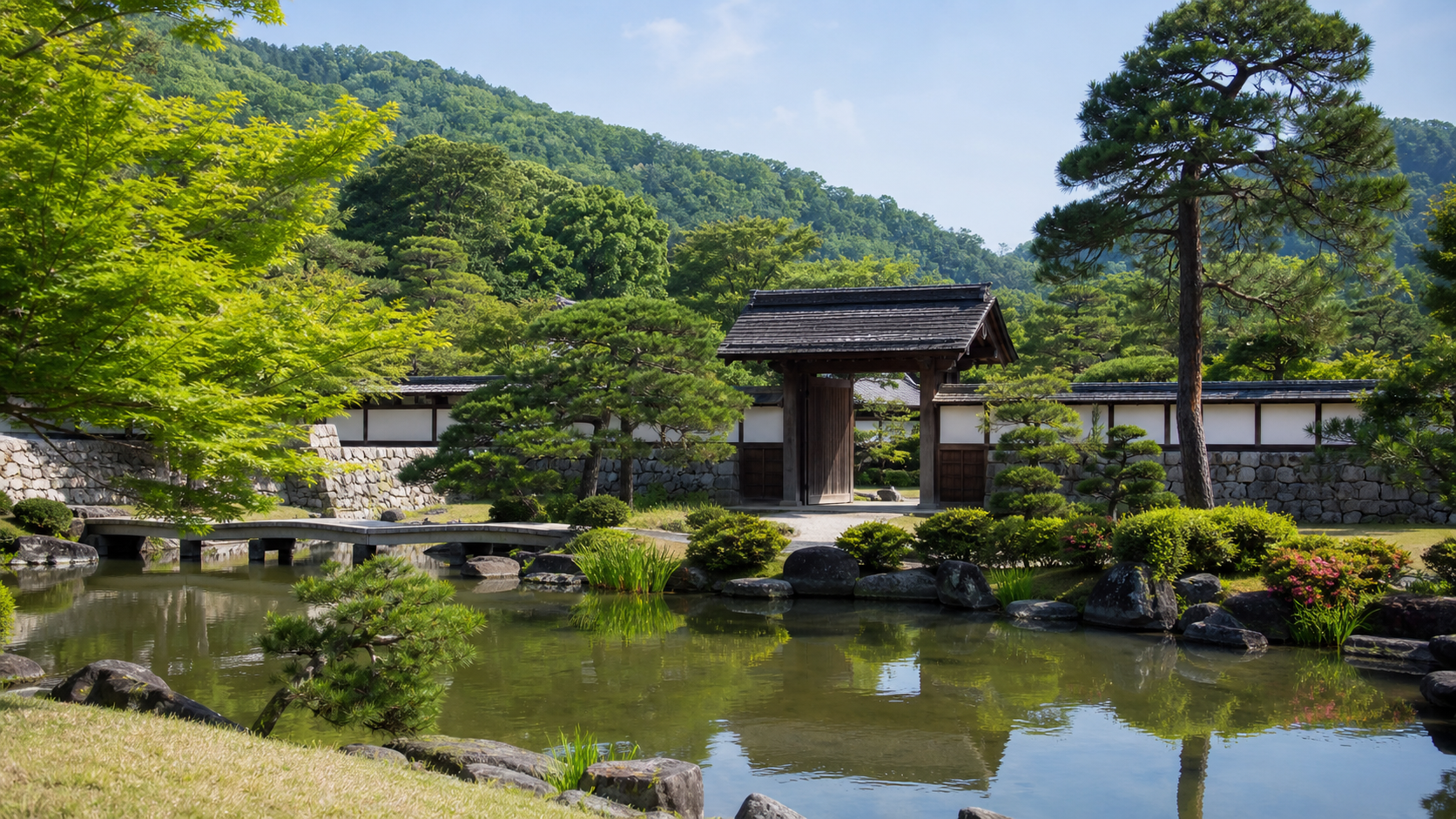 小幡城 群馬の庭園と城下町をイメージしたアイキャッチ