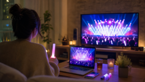 KCON JAPAN 2026見逃し配信を自宅で確認するイメージ