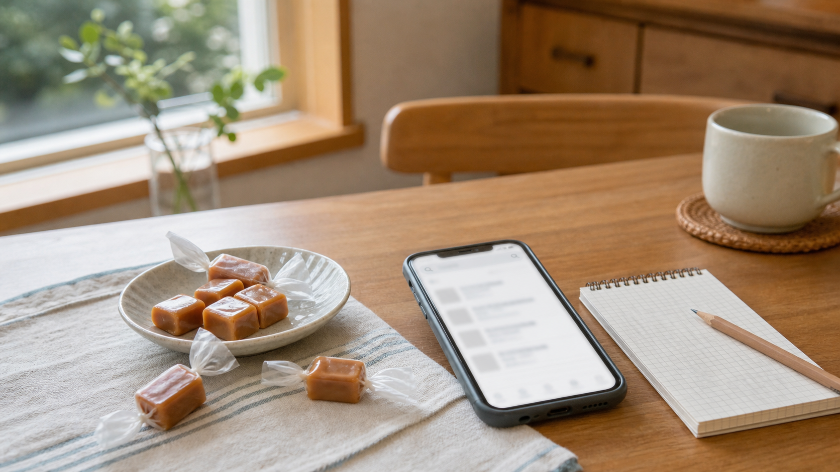 ハイソフトが売ってない理由をスマホで確認するイメージ