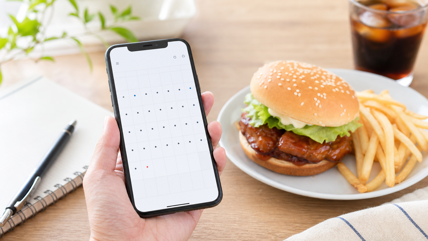 博多明太バターてりやきの販売期間確認イメージ