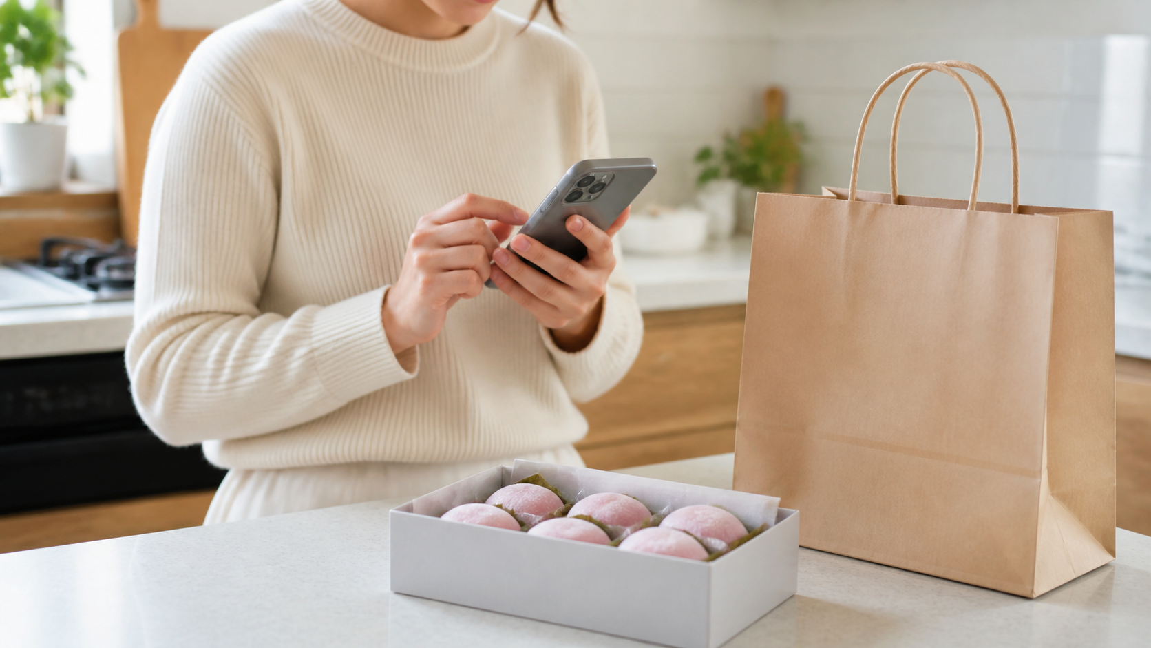 シャトレーゼのさくらんぼ餅を確認する買い方