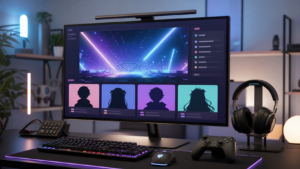 ホロライブゲーマーズのメンバーを整理する配信イメージ
