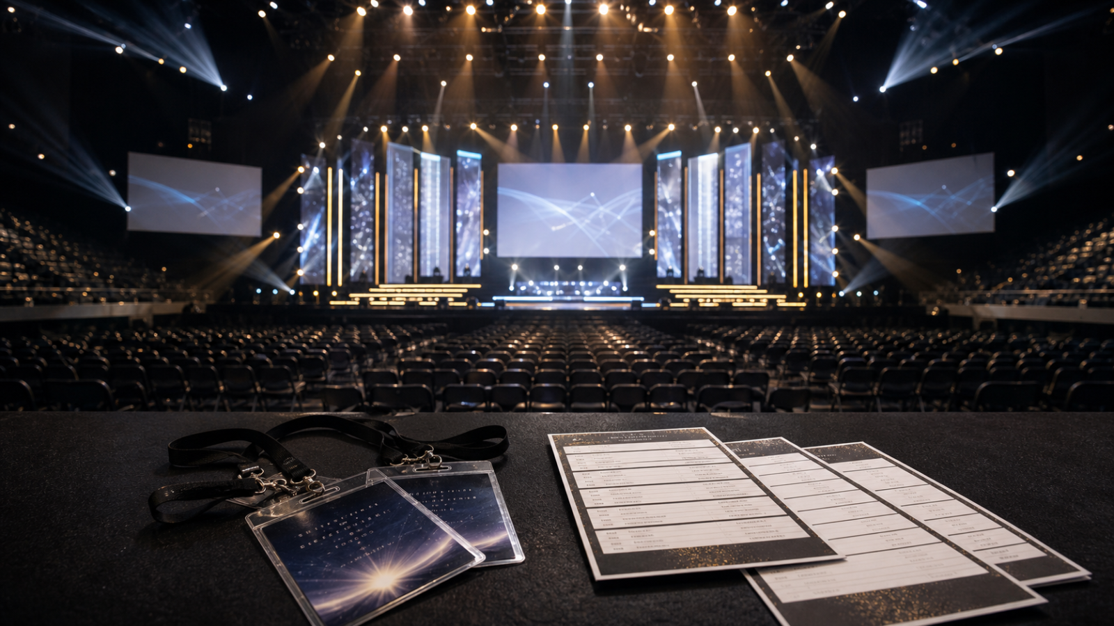 ミセス CEREMONY 2026の出演者と会場をイメージしたステージ