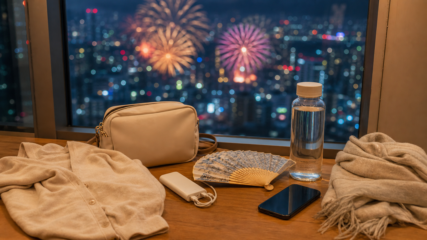 隅田川花火大会スカイツリー特別営業に行く準備のイメージ