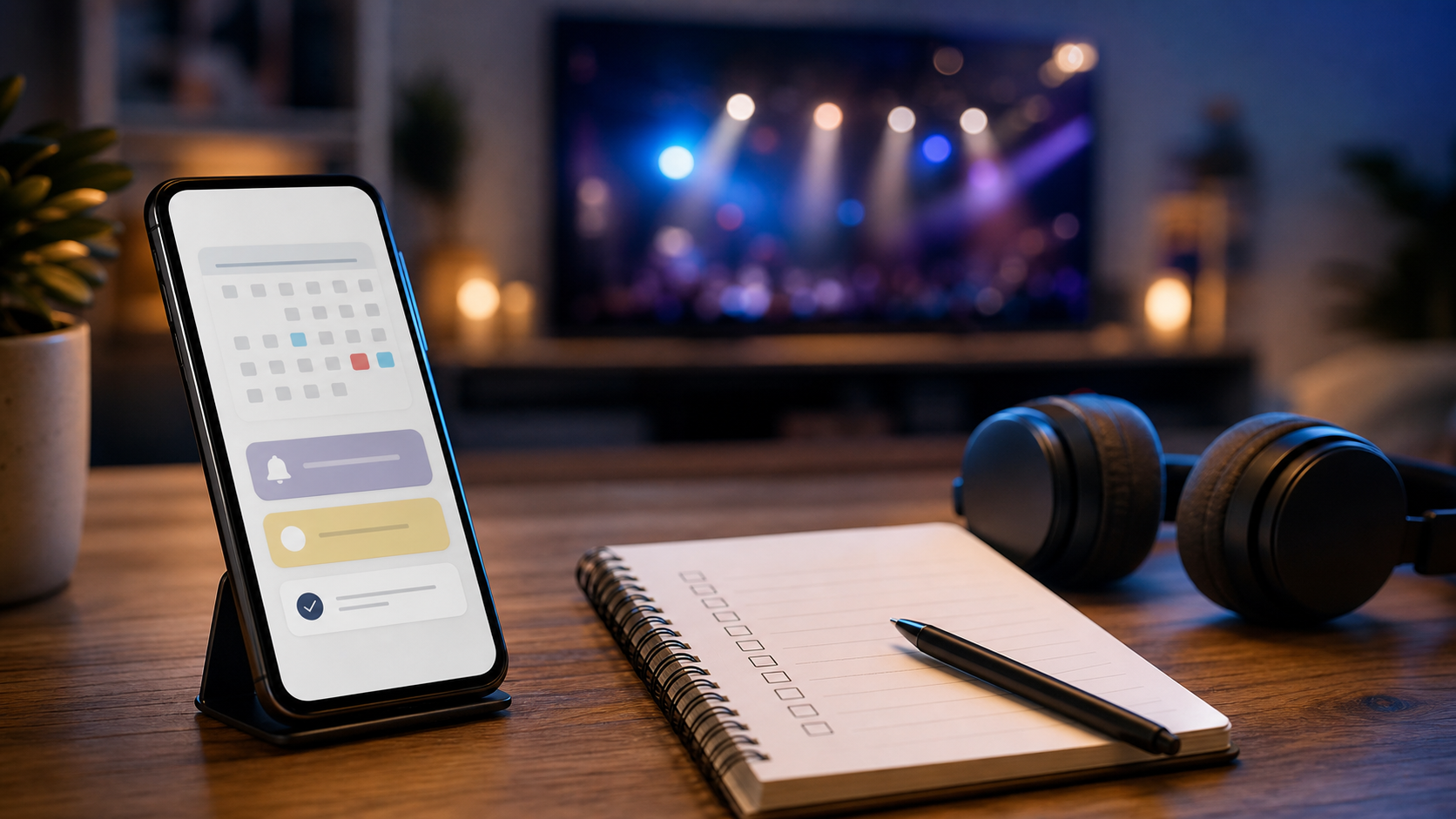 THE MUSIC DAY 2026の見逃し防止をスマホで確認するイメージ