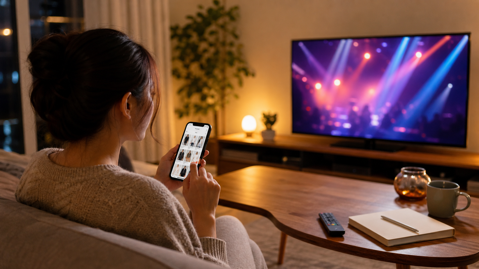 モナキ メンバーをテレビ番組で確認するイメージ