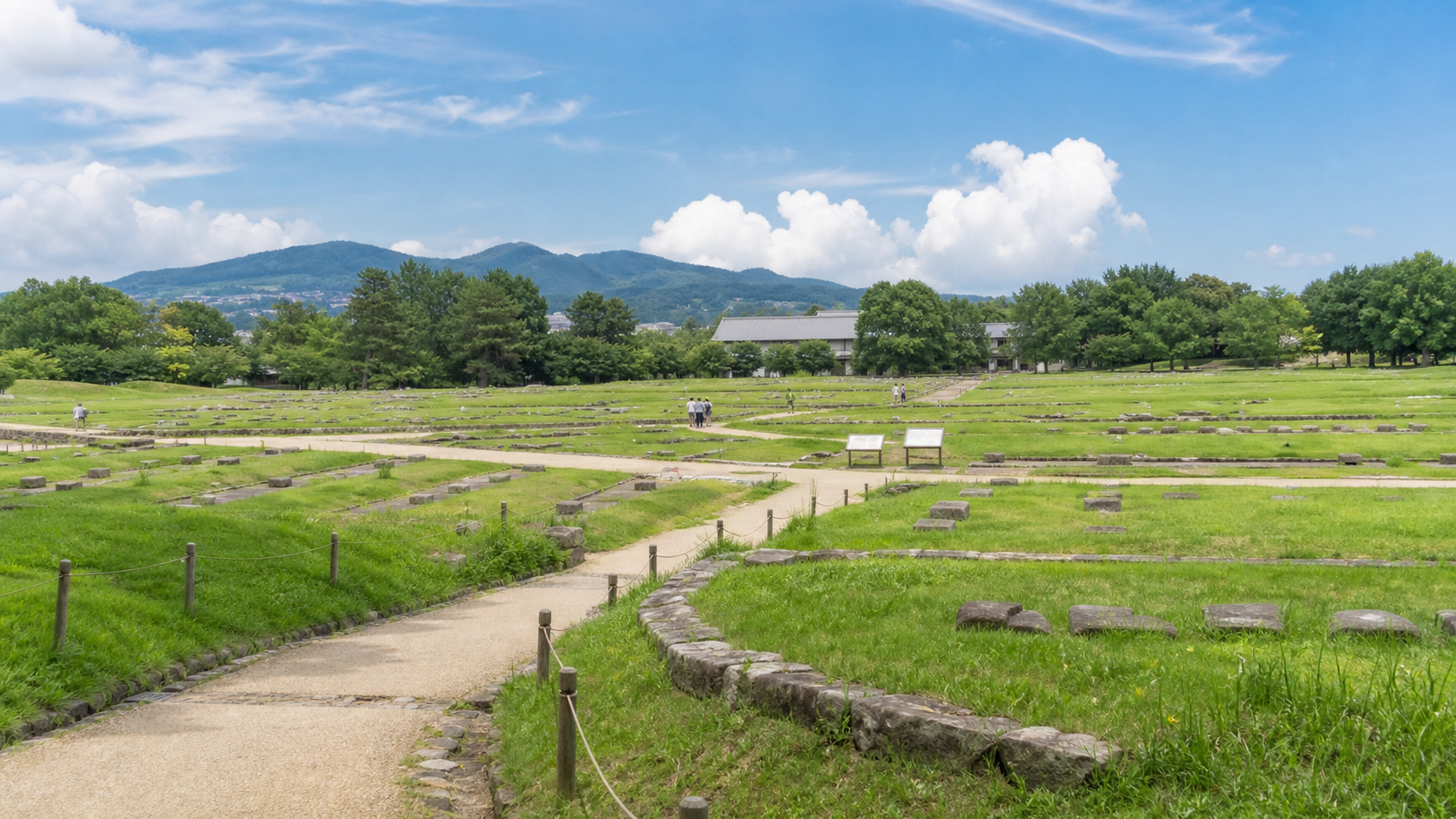 飛鳥・藤原の宮都の構成資産を巡る前に見たい宮跡風景