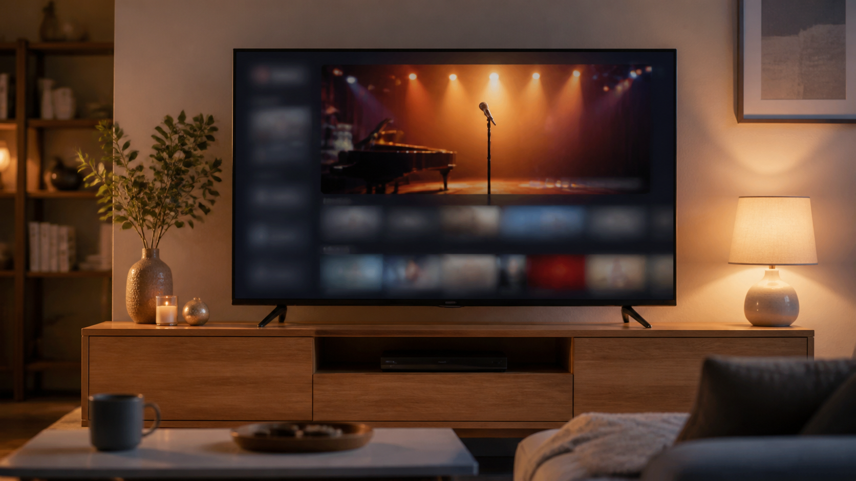 SONGS大泉洋の見逃し配信をテレビで確認するイメージ