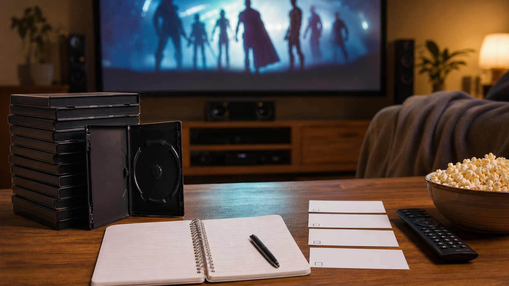 アベンジャーズ新作前に関連作を復習するイメージ