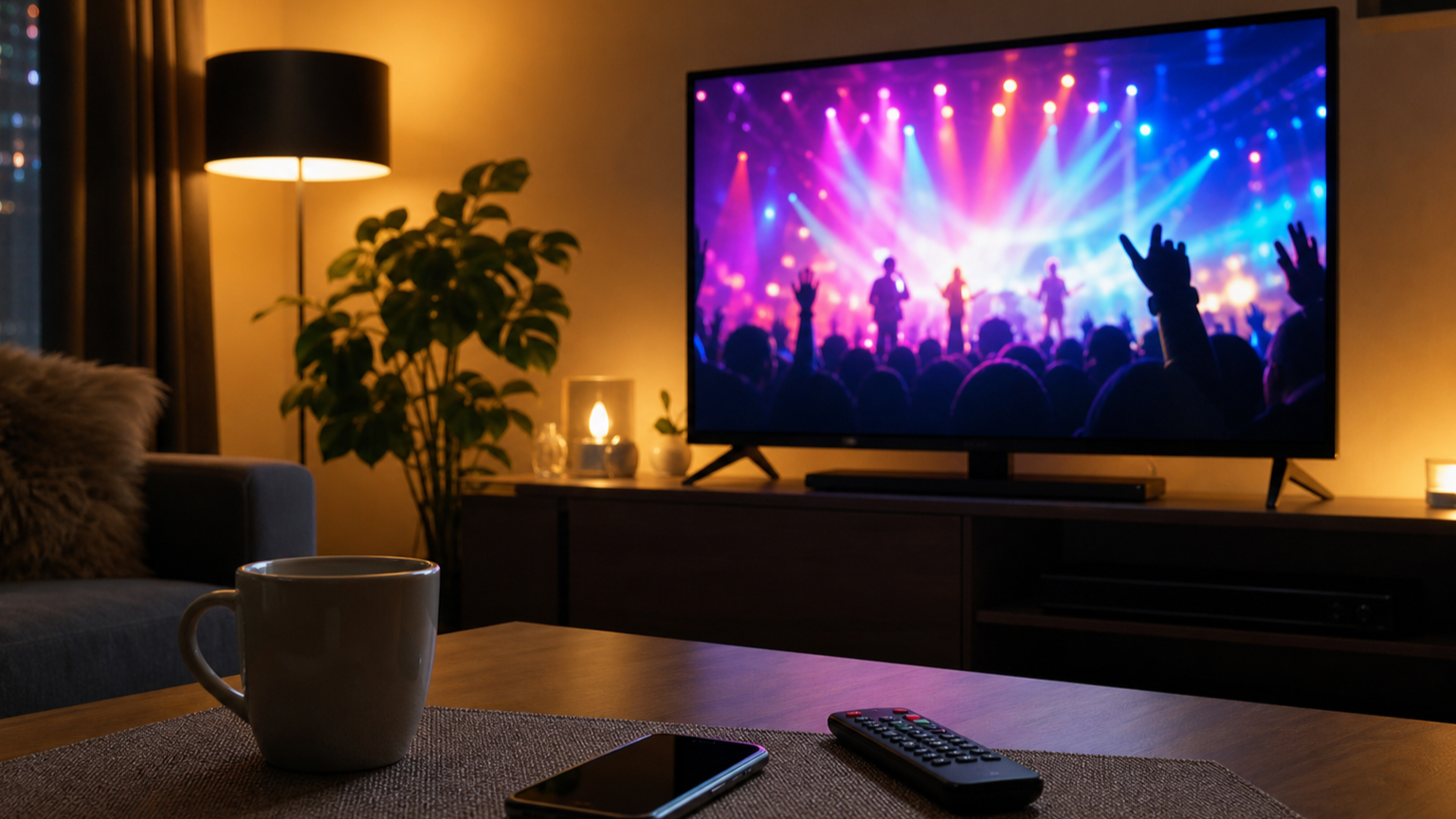 音楽の日2026のNumber_i出演時間をテレビで確認するイメージ