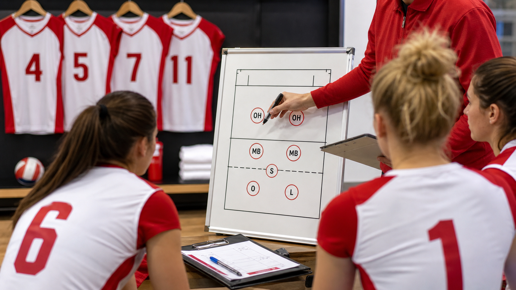 トルコ女子バレー代表メンバーのポジション整理イメージ