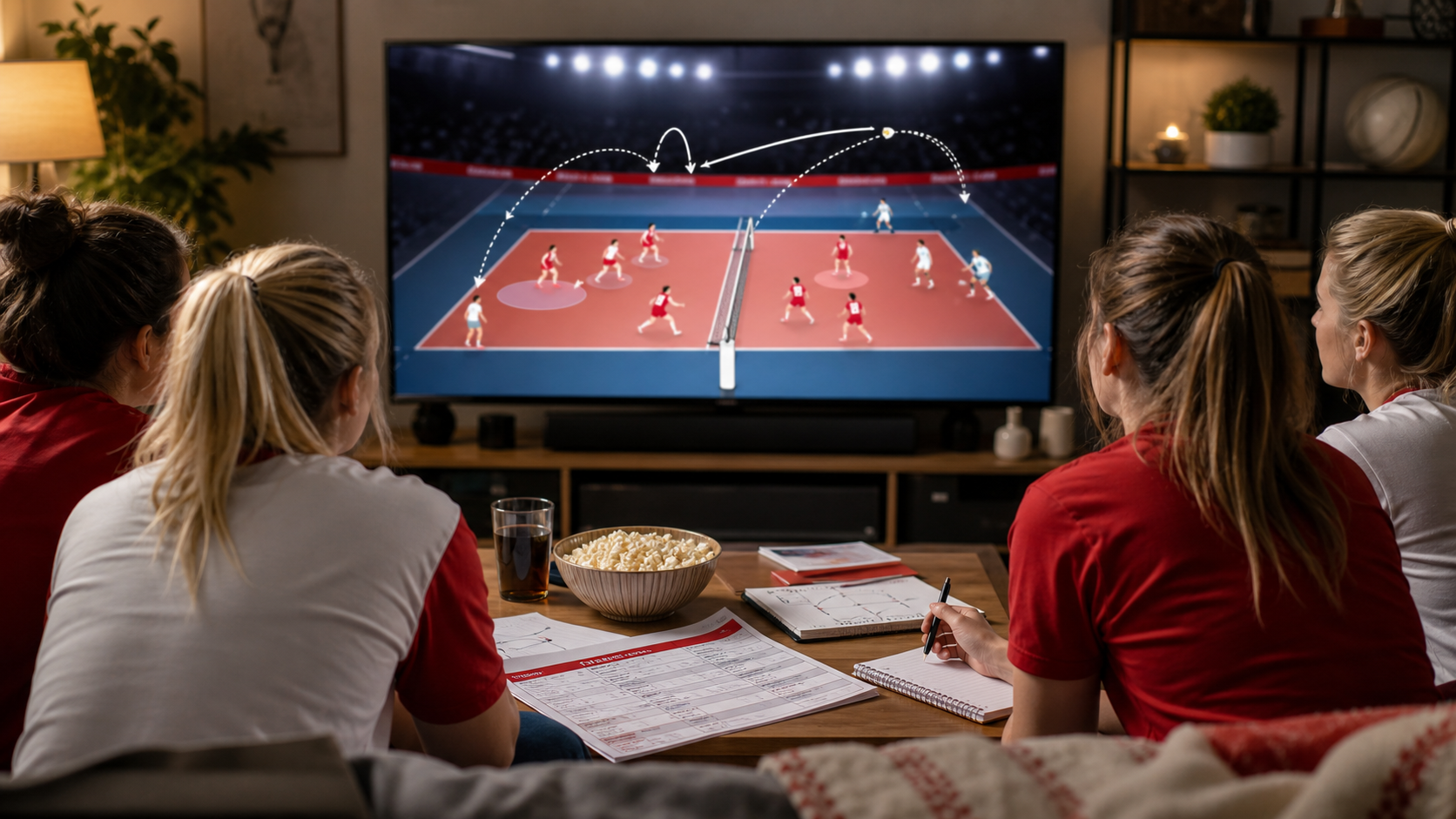 VNL2026でトルコ女子バレー代表を観戦するイメージ