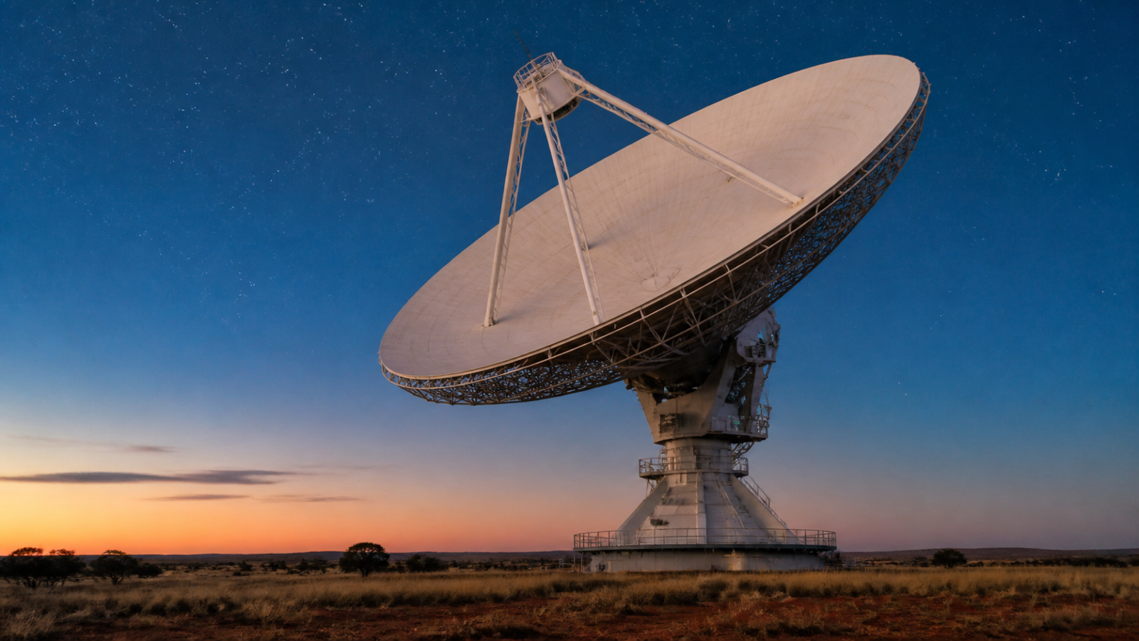 ボイジャー2号との通信を支える深宇宙通信アンテナのイメージ