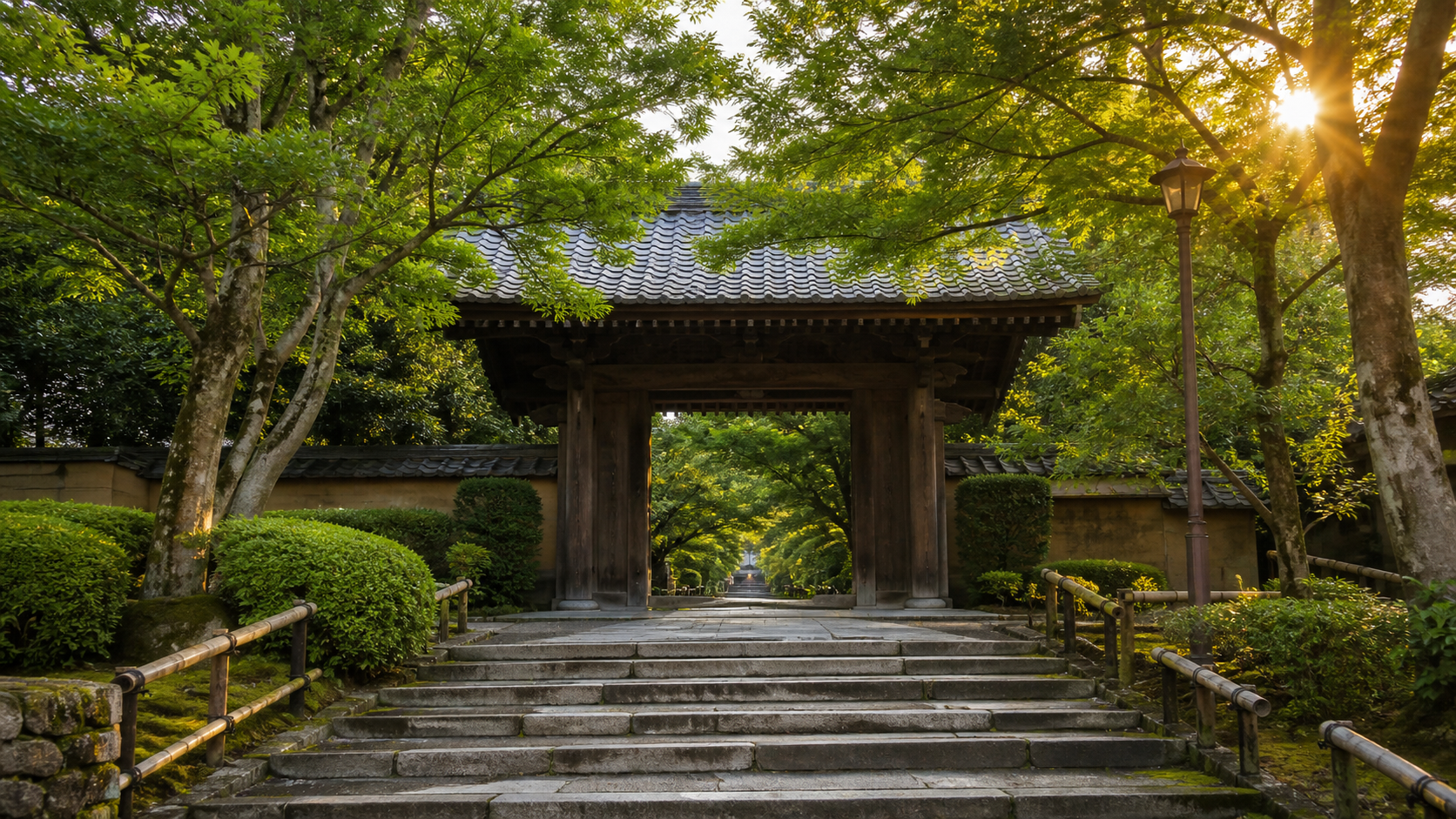ブラタモリ深大寺の放送日と見どころをイメージした緑の寺院