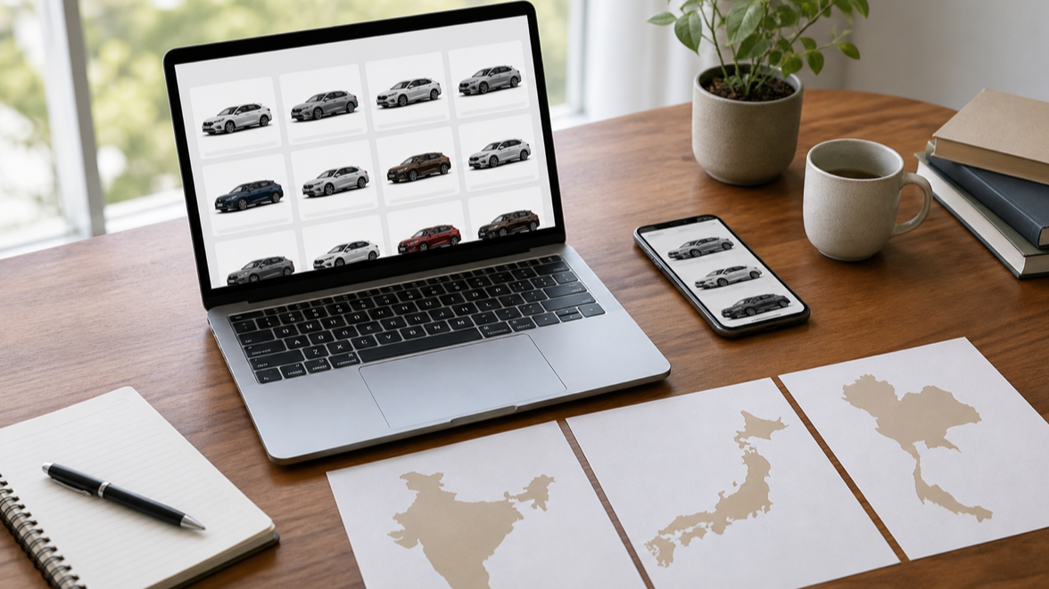 ホンダ シティ新型の日本発売情報を日本・インド・タイで確認するイメージ