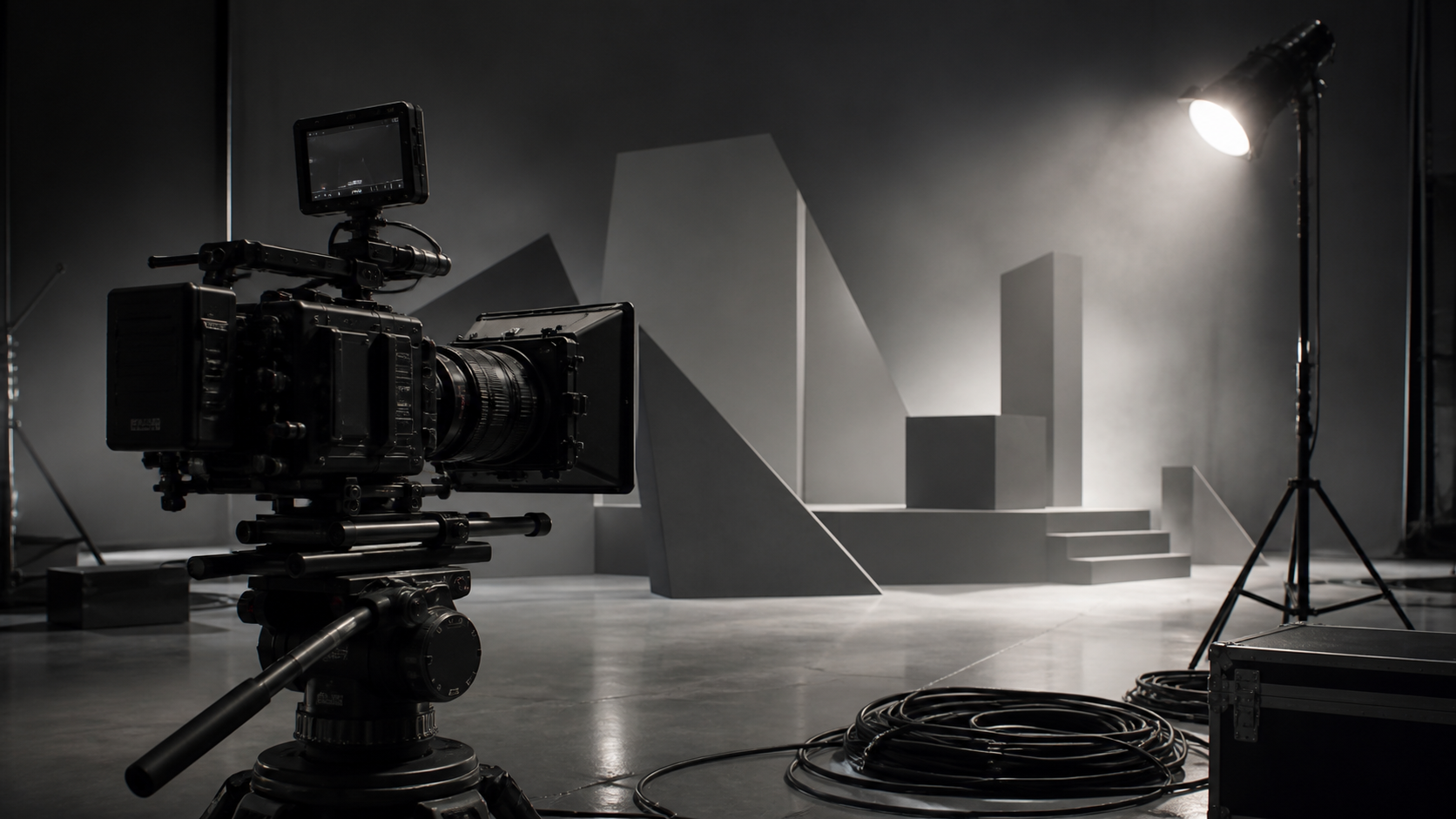 大森元貴「灰色」のミュージックビデオ撮影セットのイメージ