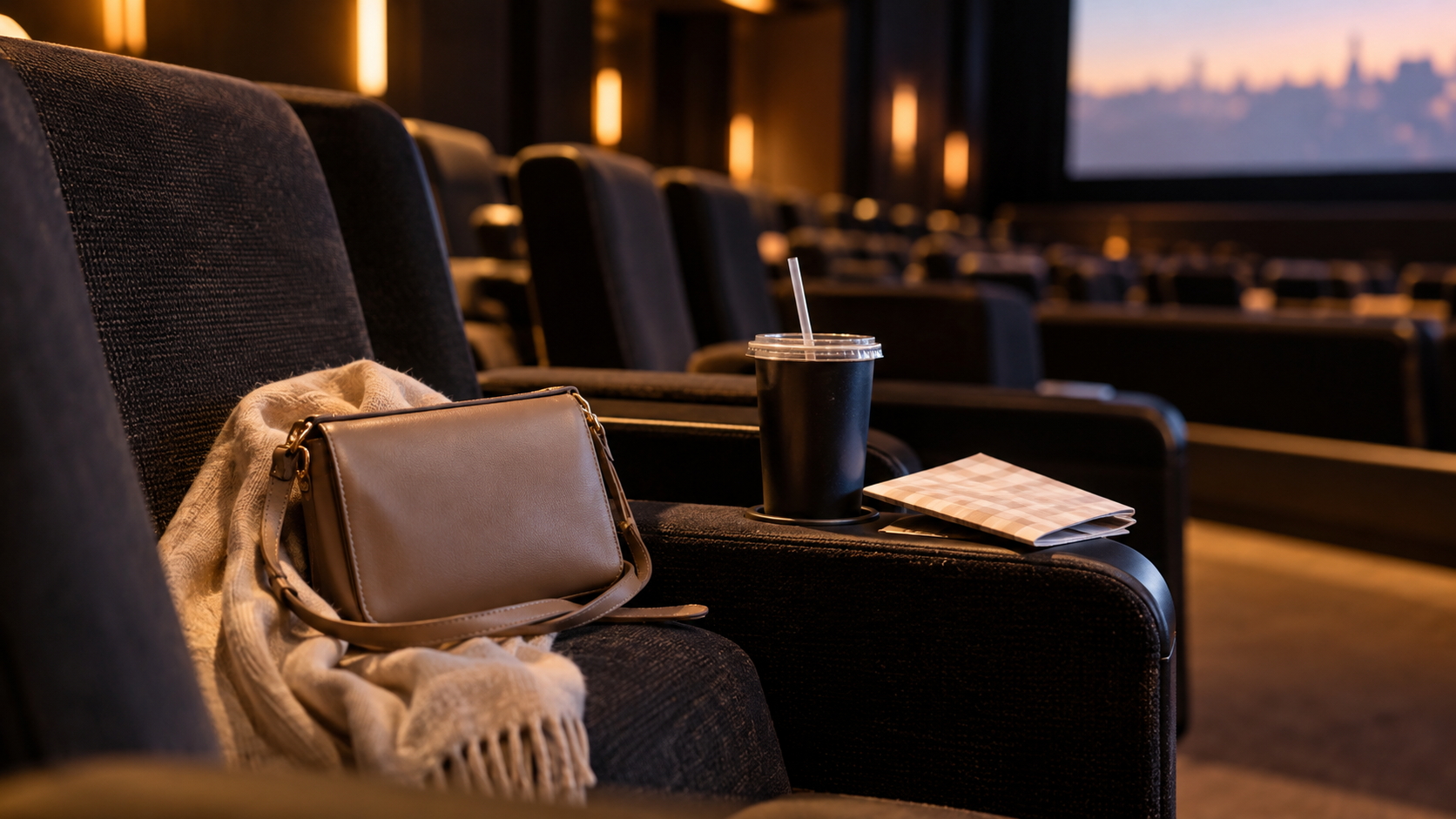 映画館での応援上映準備イメージ