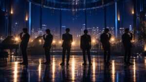 夜の音のSixTONES出演回を表す深夜の音楽ステージ