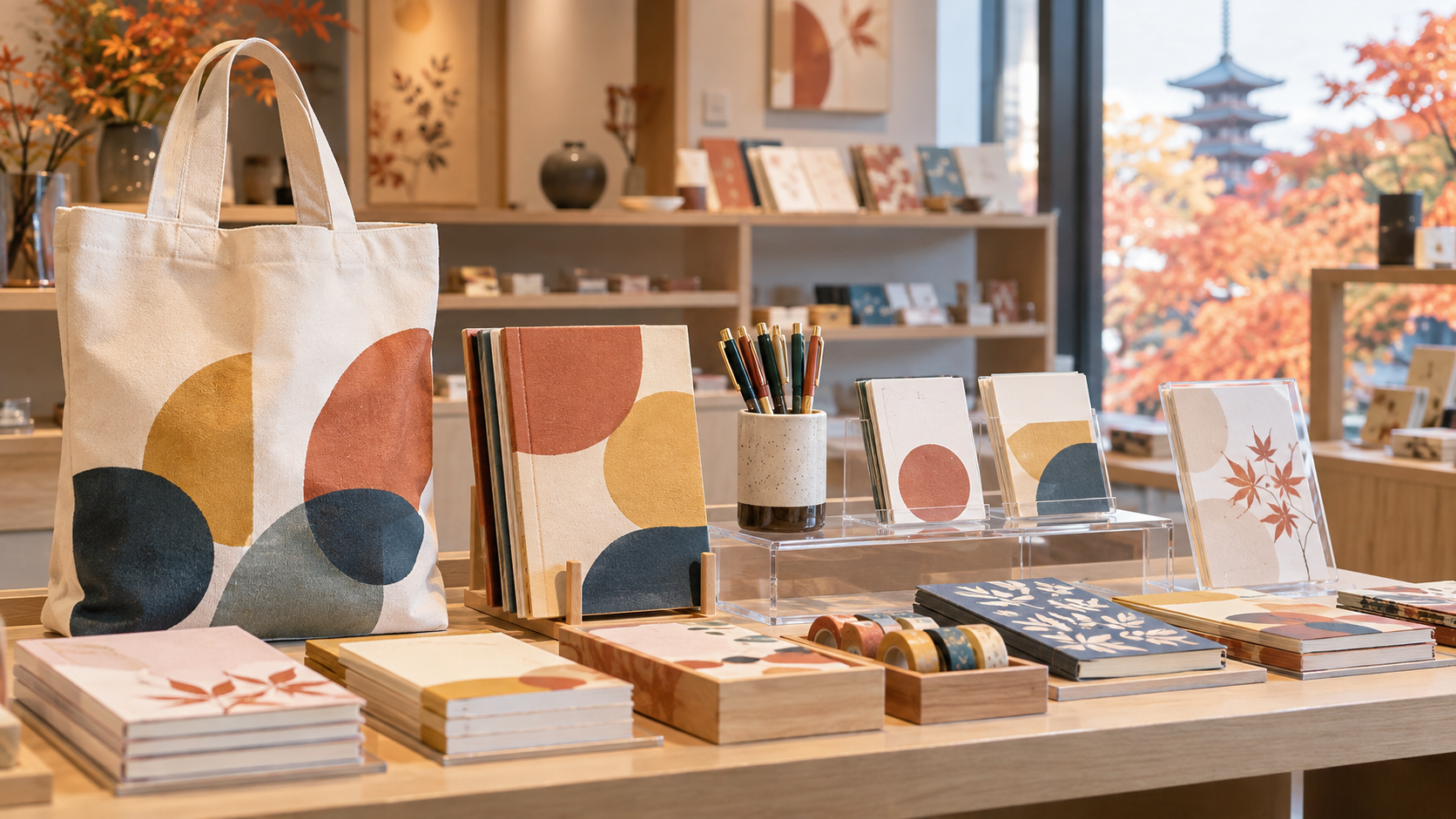 オサムグッズ展 京都の物販利用を考えるイメージ