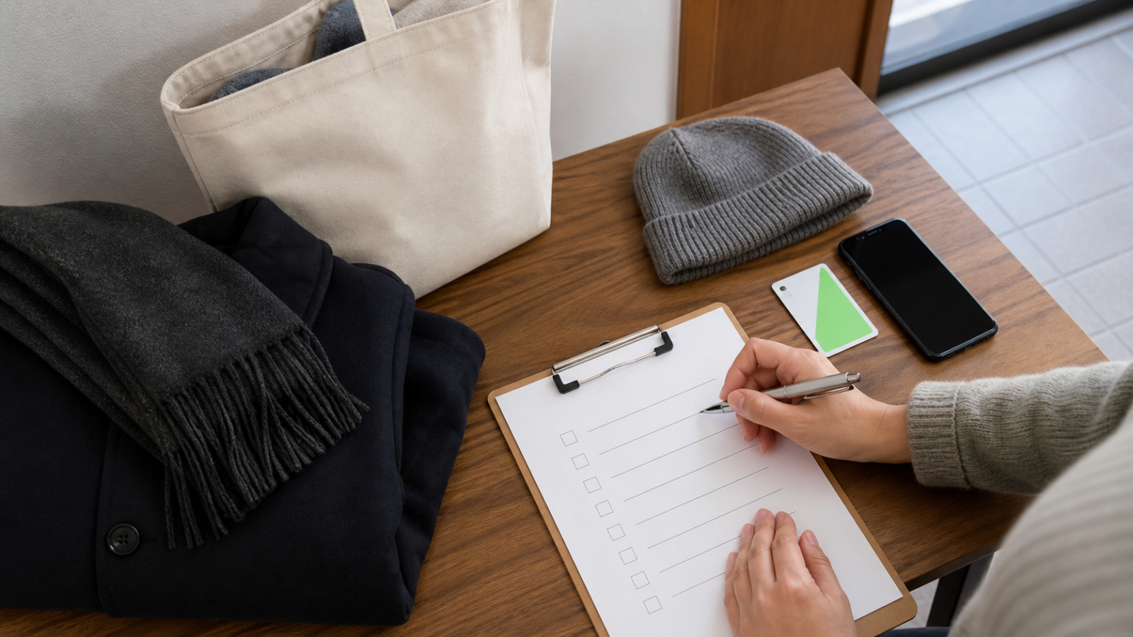ポリティカルパン エキストラ応募前の服装と持ち物確認イメージ