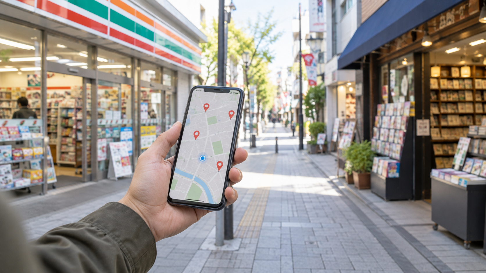 一番くじ 崩壊：スターレイル Vol.3の取扱店をスマートフォンで探すイメージ