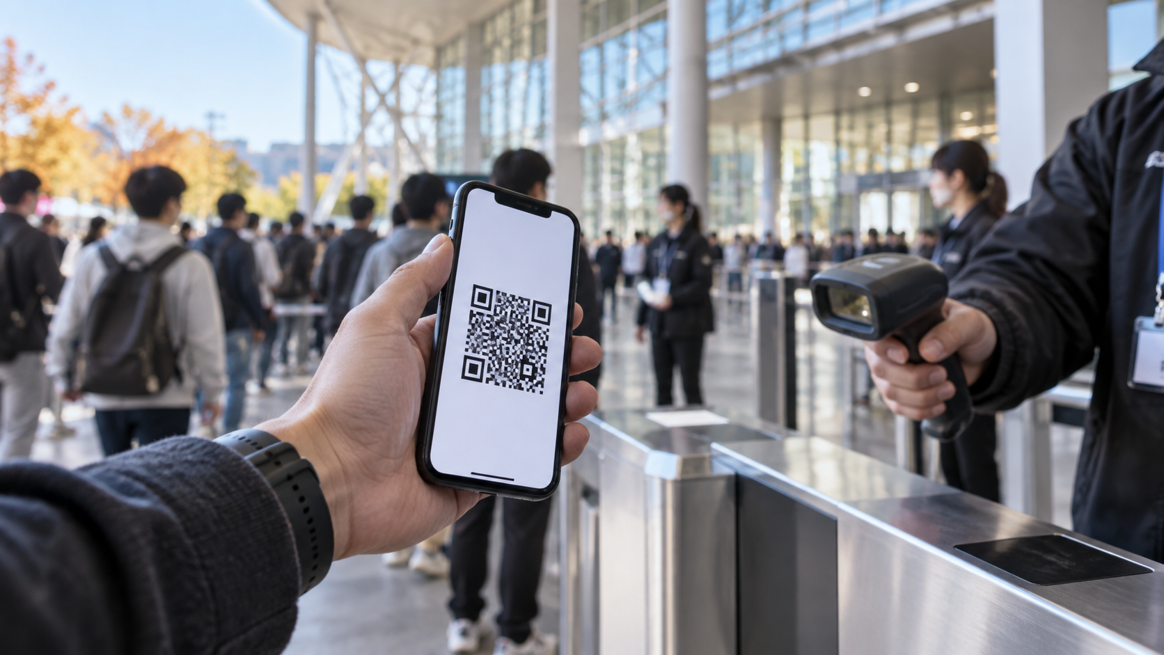 東京ゲームショウ2026一般公開日の電子チケット確認イメージ