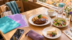 食事の特典と参加日程を考えるココス×プロセカ企画のイメージ