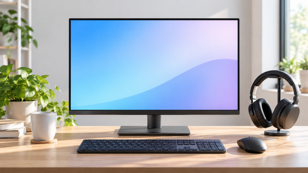 オンライン展示会への参加に使うPCとヘッドセット