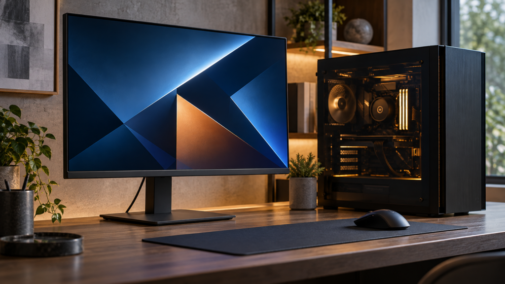 高い更新頻度を検討するPCゲーム環境のイメージ
