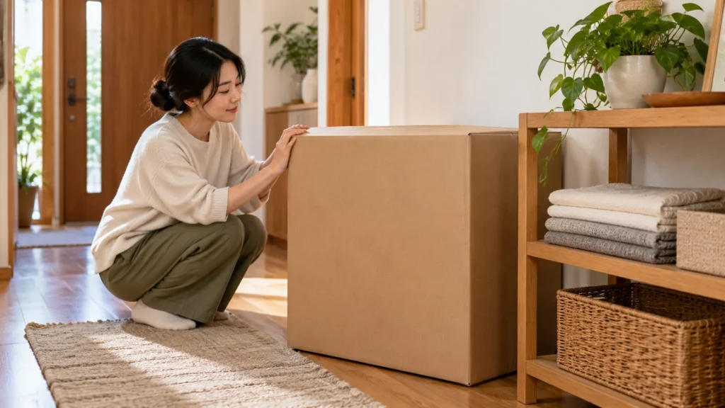 受け取り方法と待ち時間を検討するイメージ